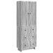Skapsett 2 pcs 66 x 34,5 x 90 cm Konstruert tre