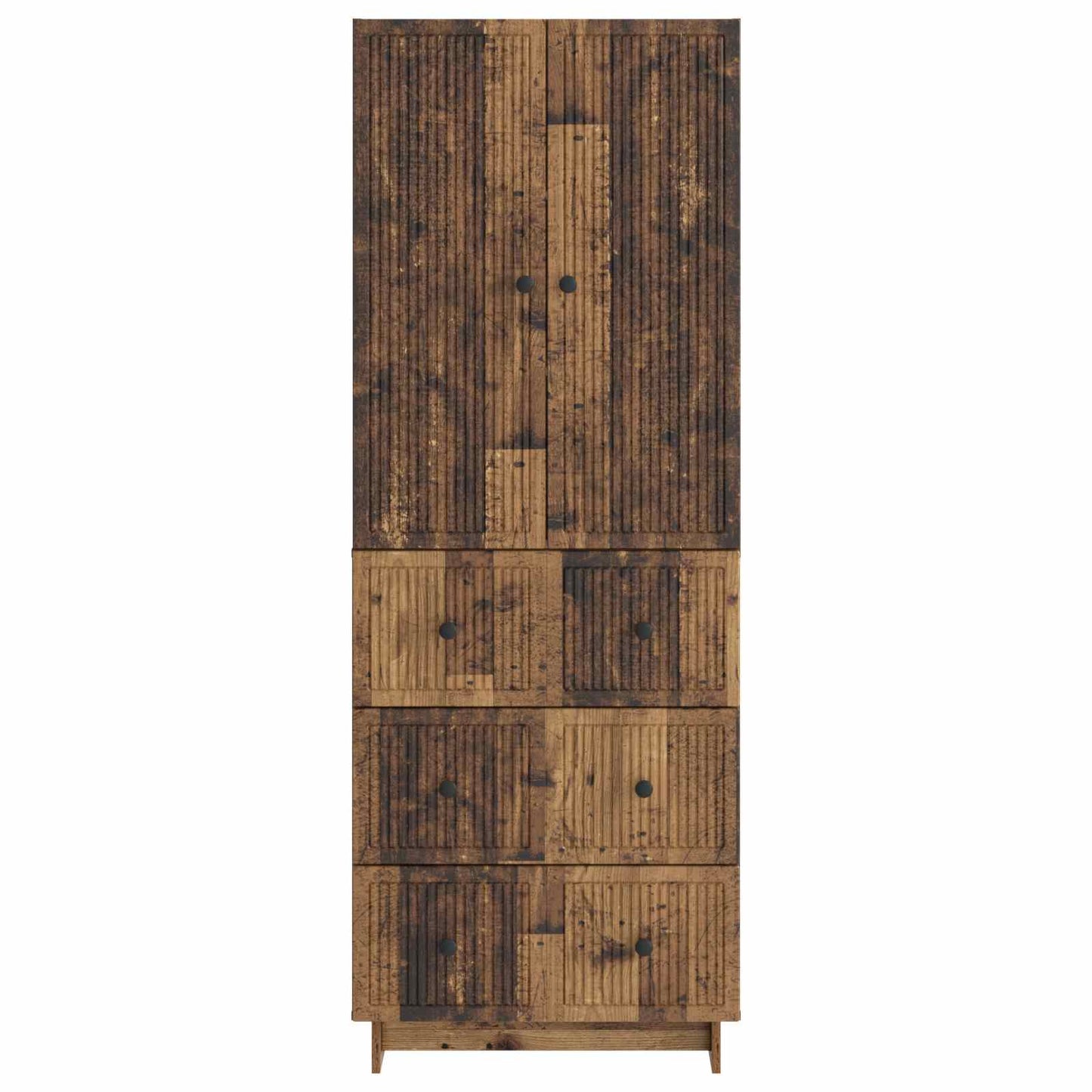 Skapsett 2 pcs 66 x 34,5 x 90 cm Konstruert tre