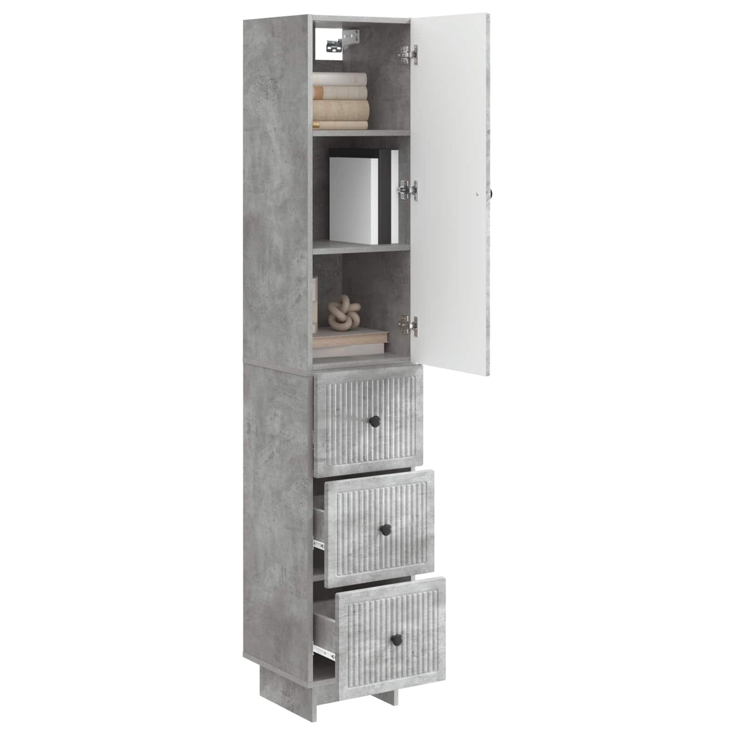 Skapsett 2 pcs 33 x 34,5 x 90 cm Konstruert tre