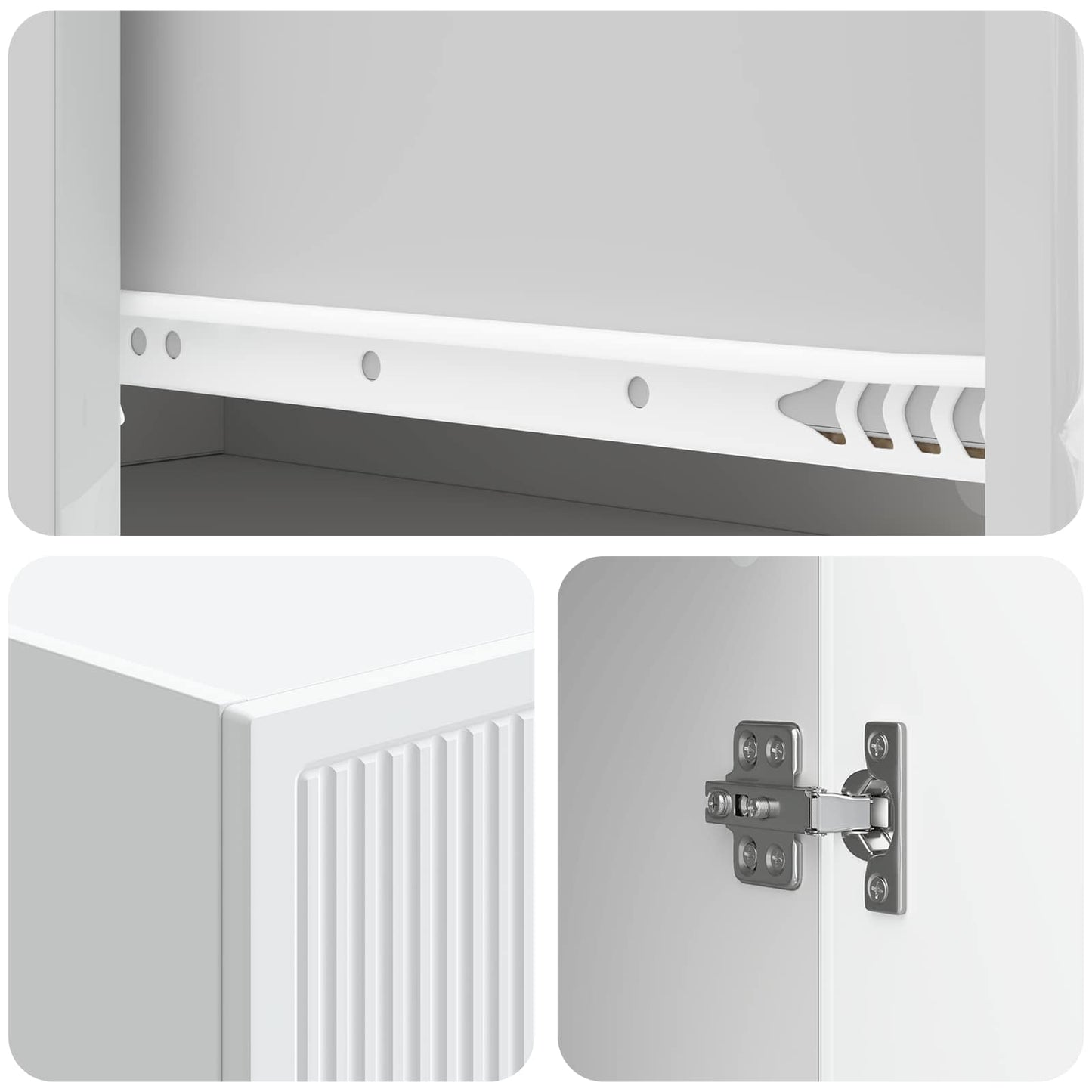Skapsett 2 pcs 33 x 34,5 x 90 cm Konstruert tre