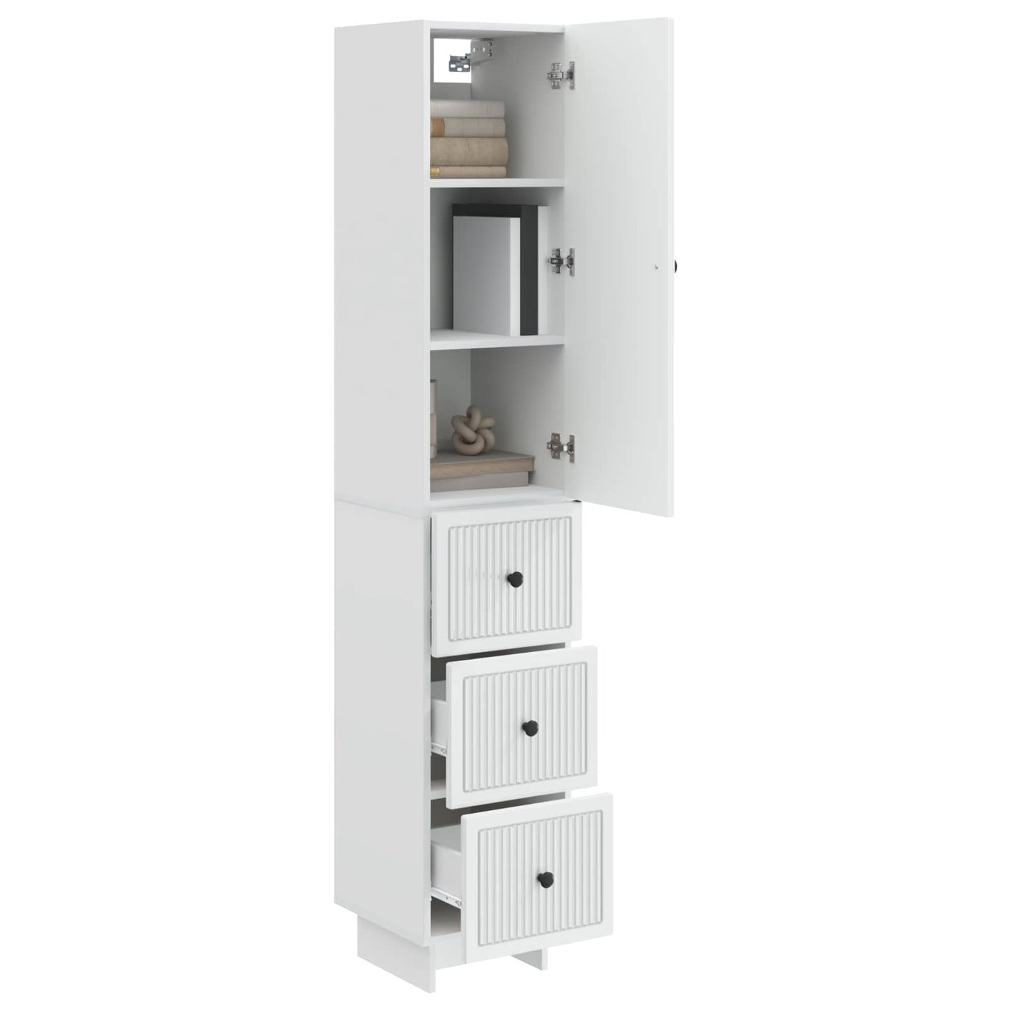 Skapsett 2 pcs 33 x 34,5 x 90 cm Konstruert tre