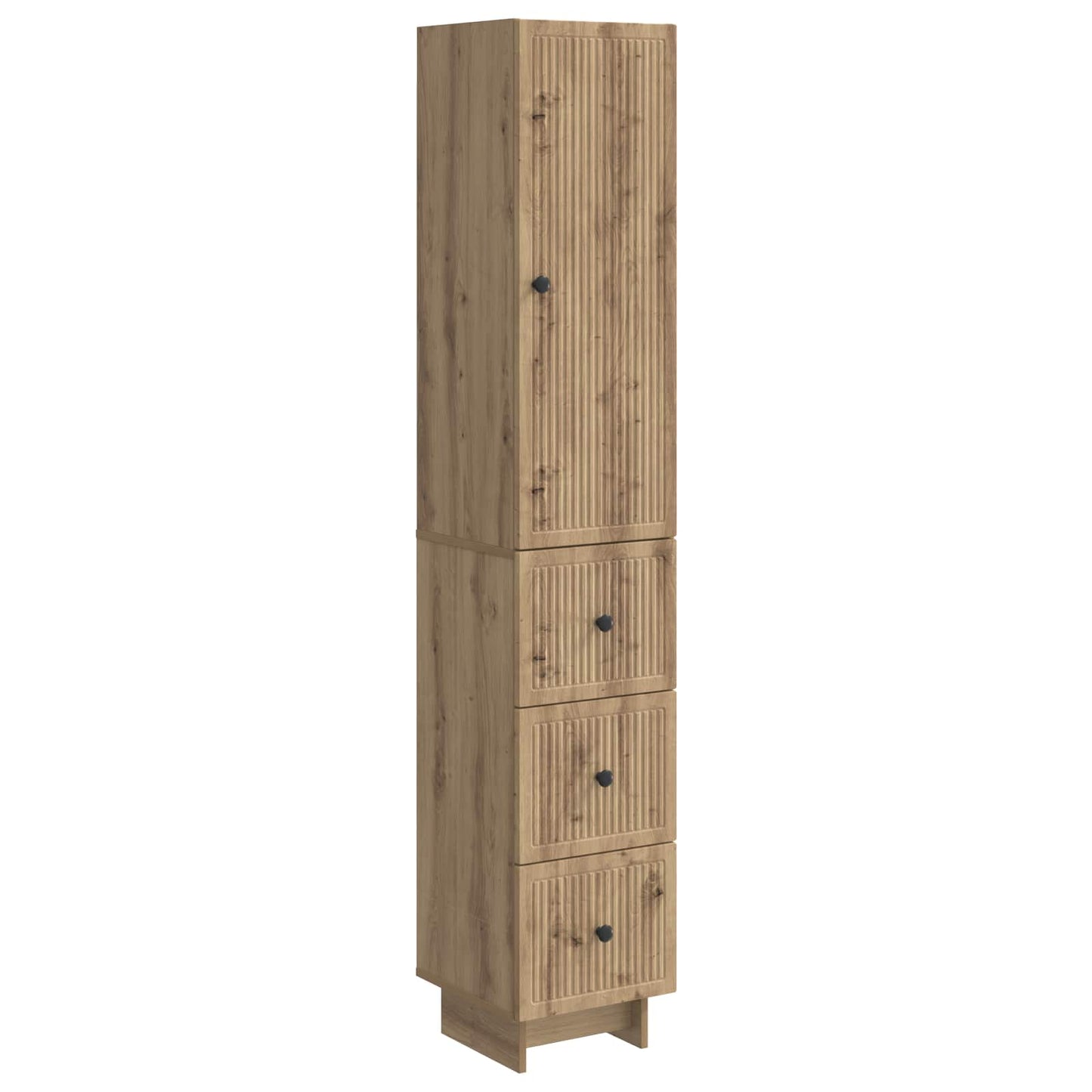 Skapsett 2 pcs 33 x 34,5 x 90 cm Konstruert tre