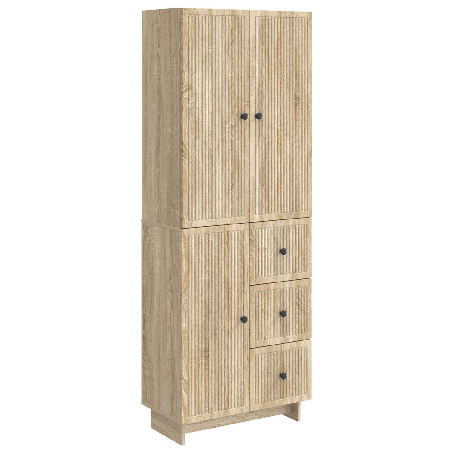 Skapsett 2 pcs 66 x 34,5 x 90 cm Konstruert tre