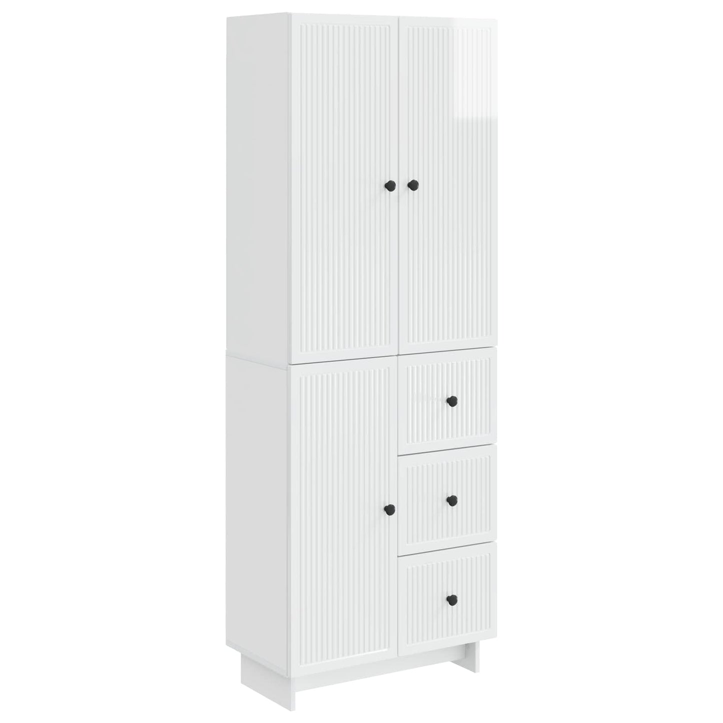 Skapsett 2 pcs 66 x 34,5 x 90 cm Konstruert tre