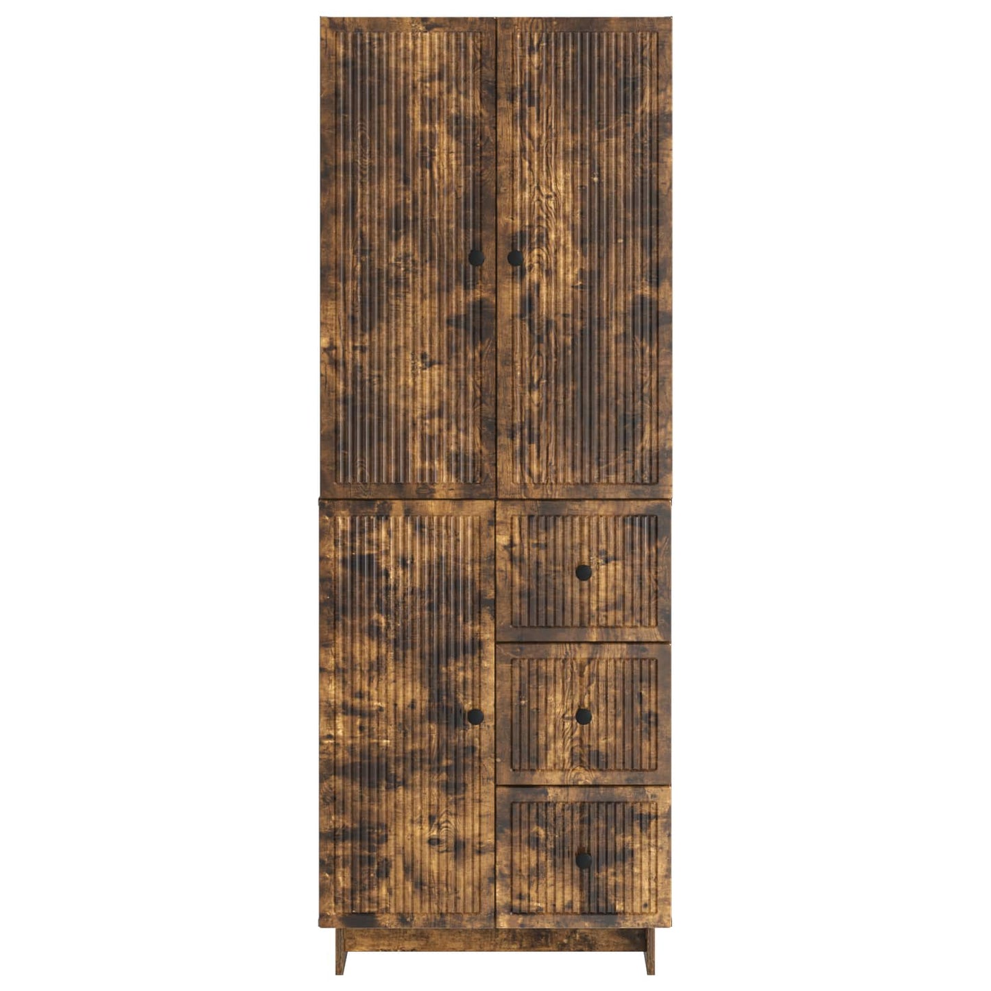 Skapsett 2 pcs 66 x 34,5 x 90 cm Konstruert tre