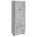 Skapsett 2 pcs 66 x 34,5 x 90 cm Konstruert tre