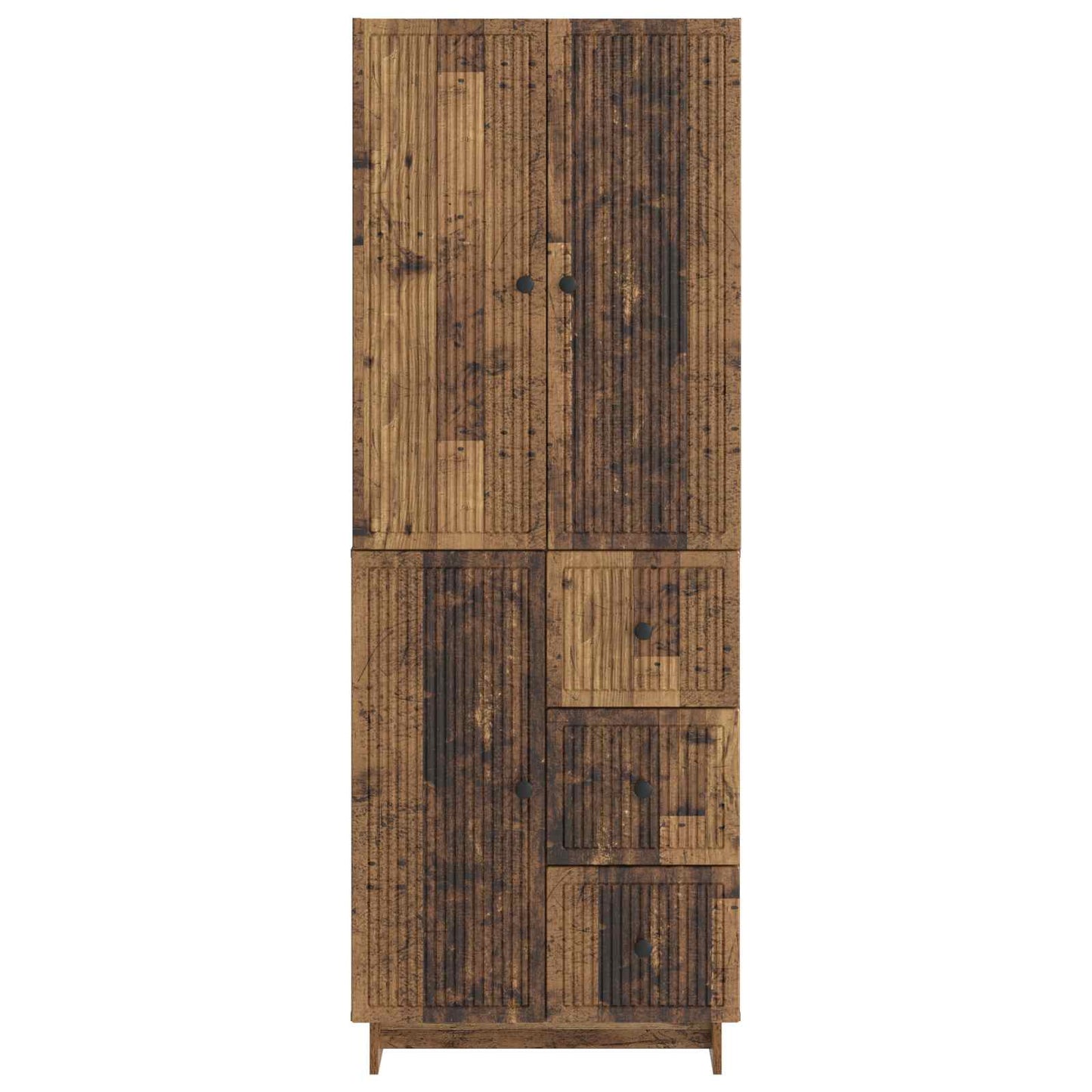 Skapsett 2 pcs 66 x 34,5 x 90 cm Konstruert tre