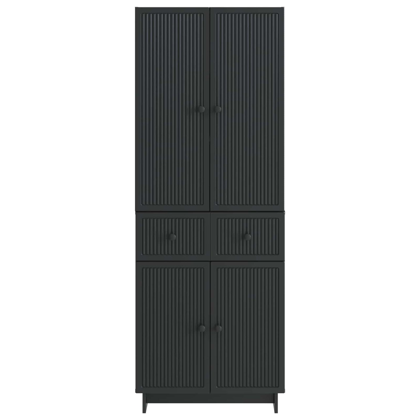 Skapsett 2 pcs 66 x 34,5 x 90 cm Konstruert tre