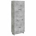 Skapsett 2 pcs 66 x 34,5 x 90 cm Konstruert tre
