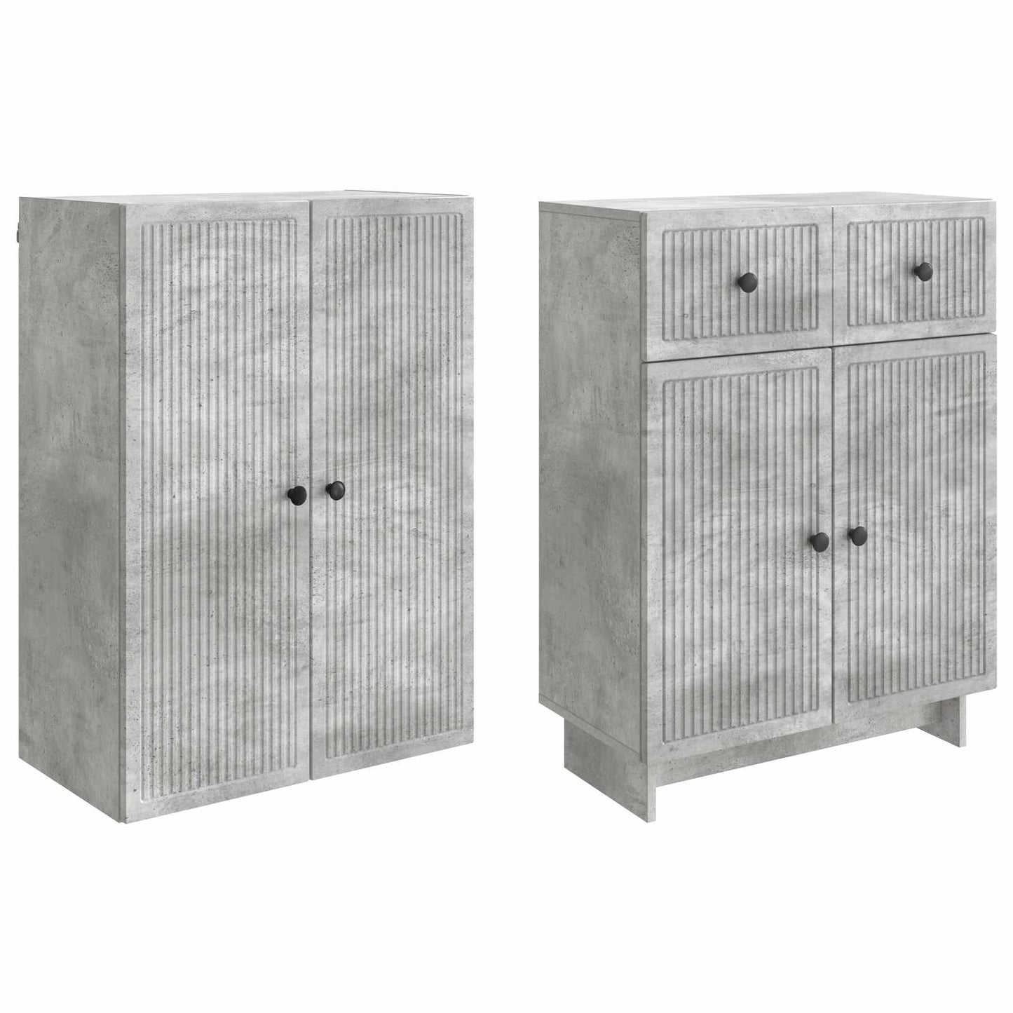 Skapsett 2 pcs 66 x 34,5 x 90 cm Konstruert tre