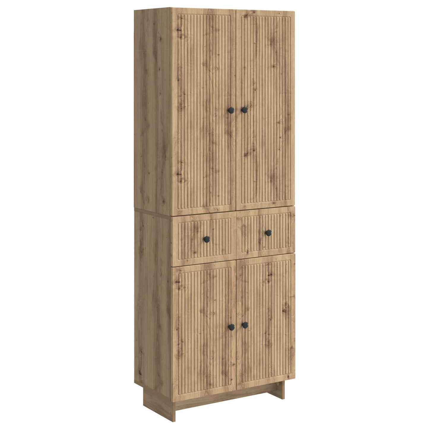 Skapsett 2 pcs 66 x 34,5 x 90 cm Konstruert tre