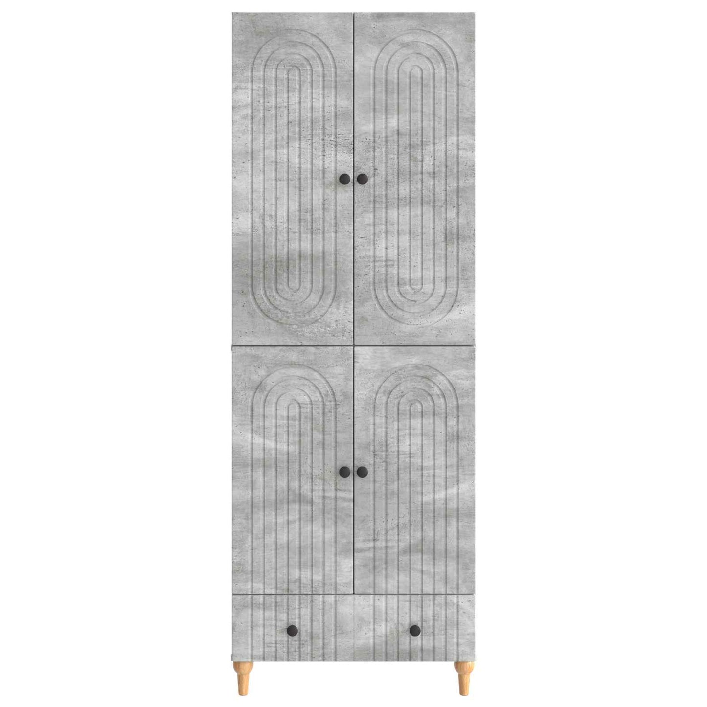 Skapsett 2 pcs Konstruert tre