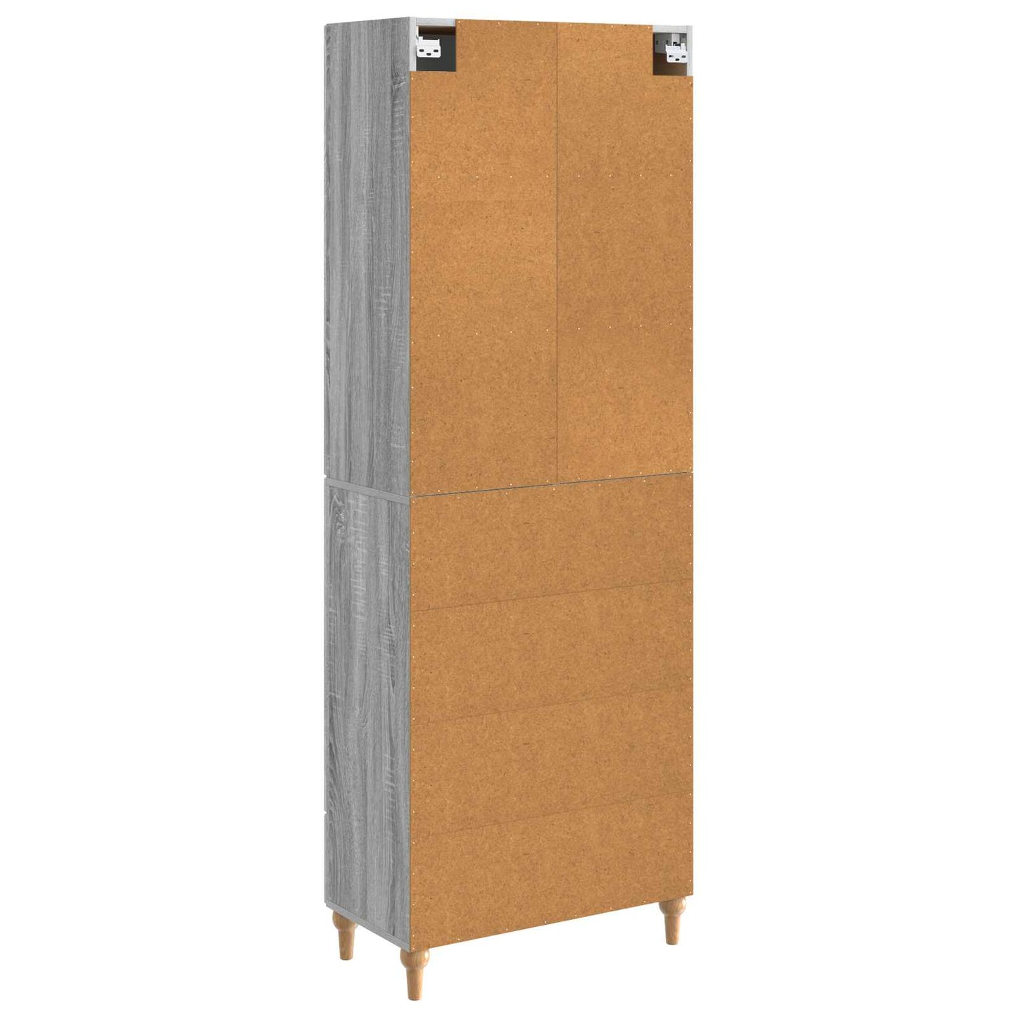 Skapsett 2 pcs 66 x 34,5 x 95 cm Konstruert tre