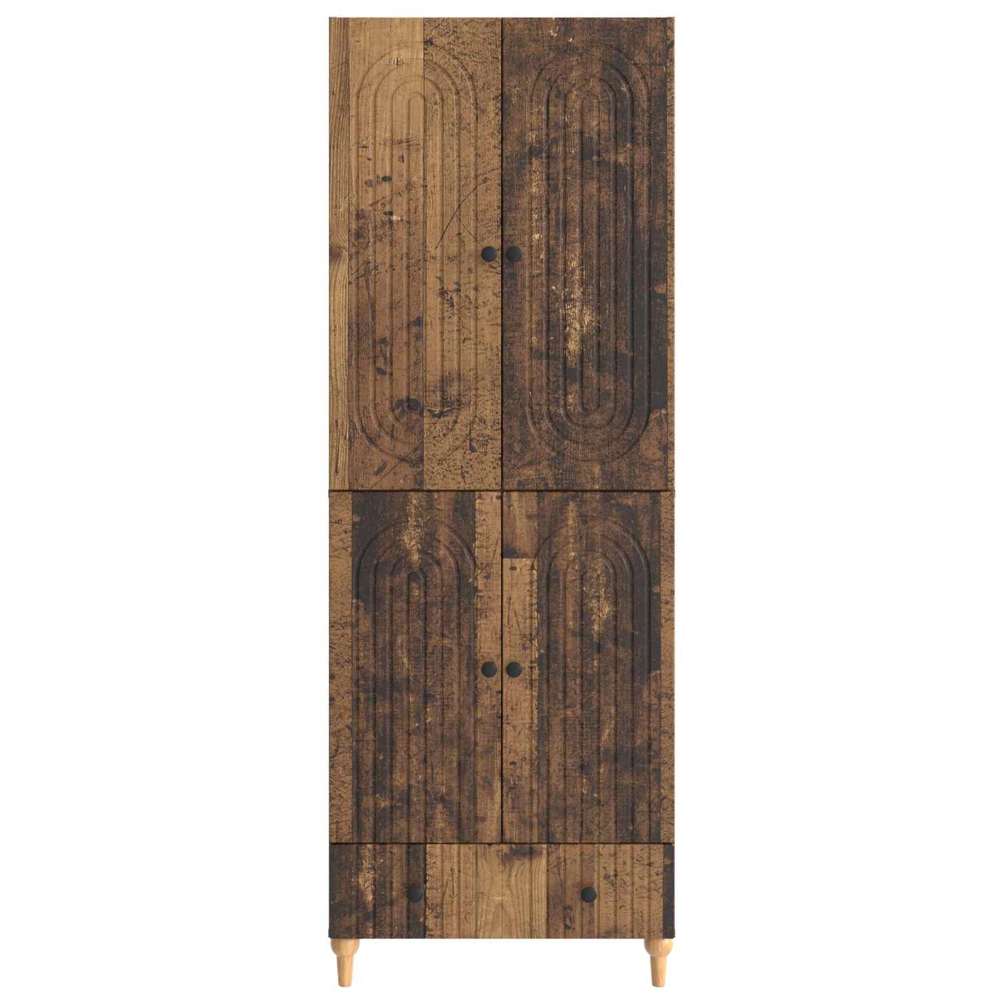 Skapsett 2 pcs 66 x 34,5 x 95 cm Konstruert tre
