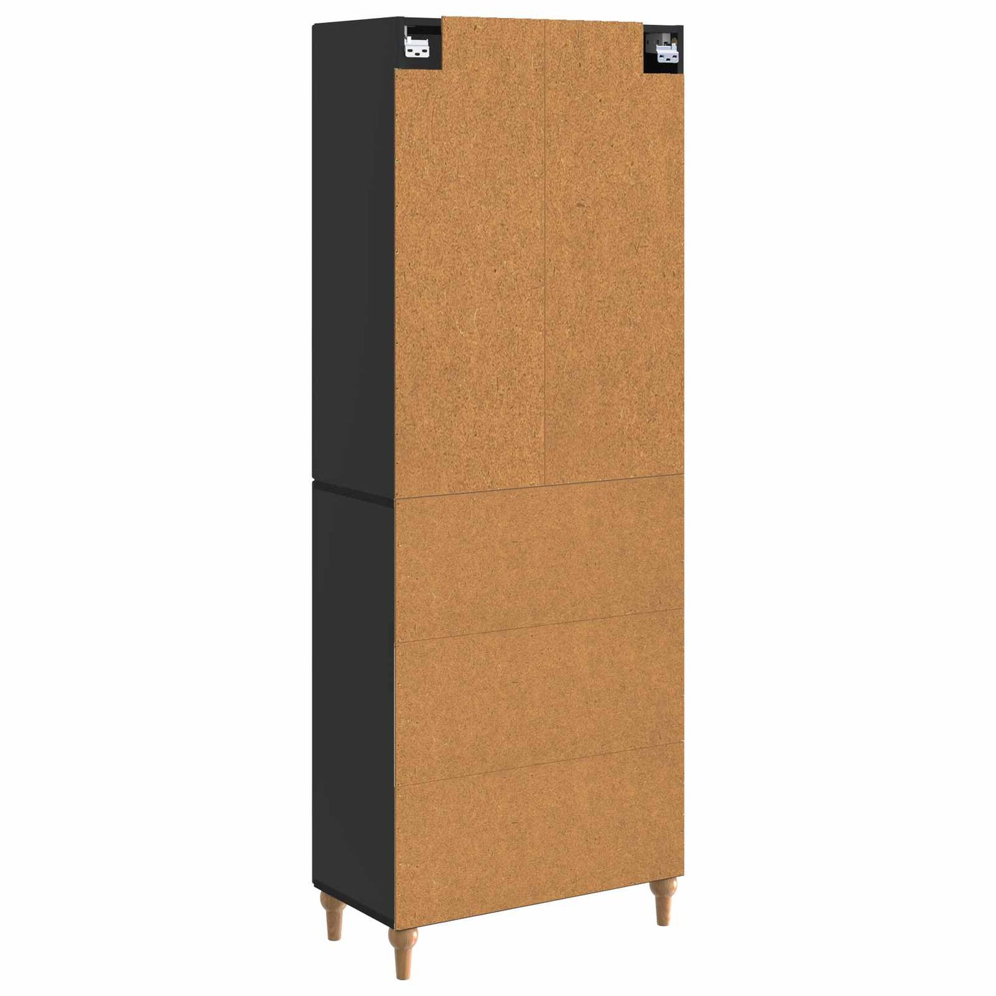 Skapsett 2 pcs 66 x 34,5 x 90 cm Konstruert tre