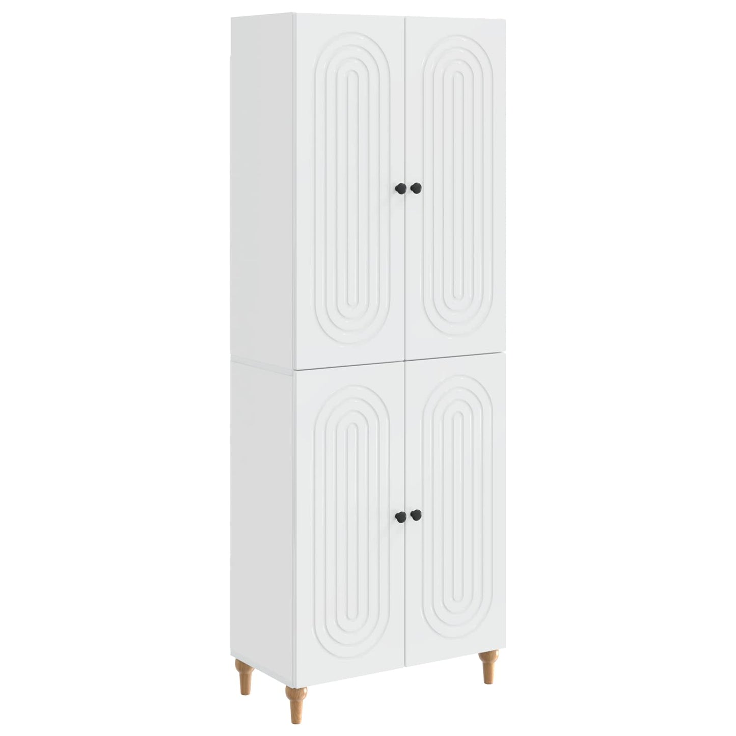 Skapsett 2 pcs 66 x 34,5 x 90 cm Konstruert tre