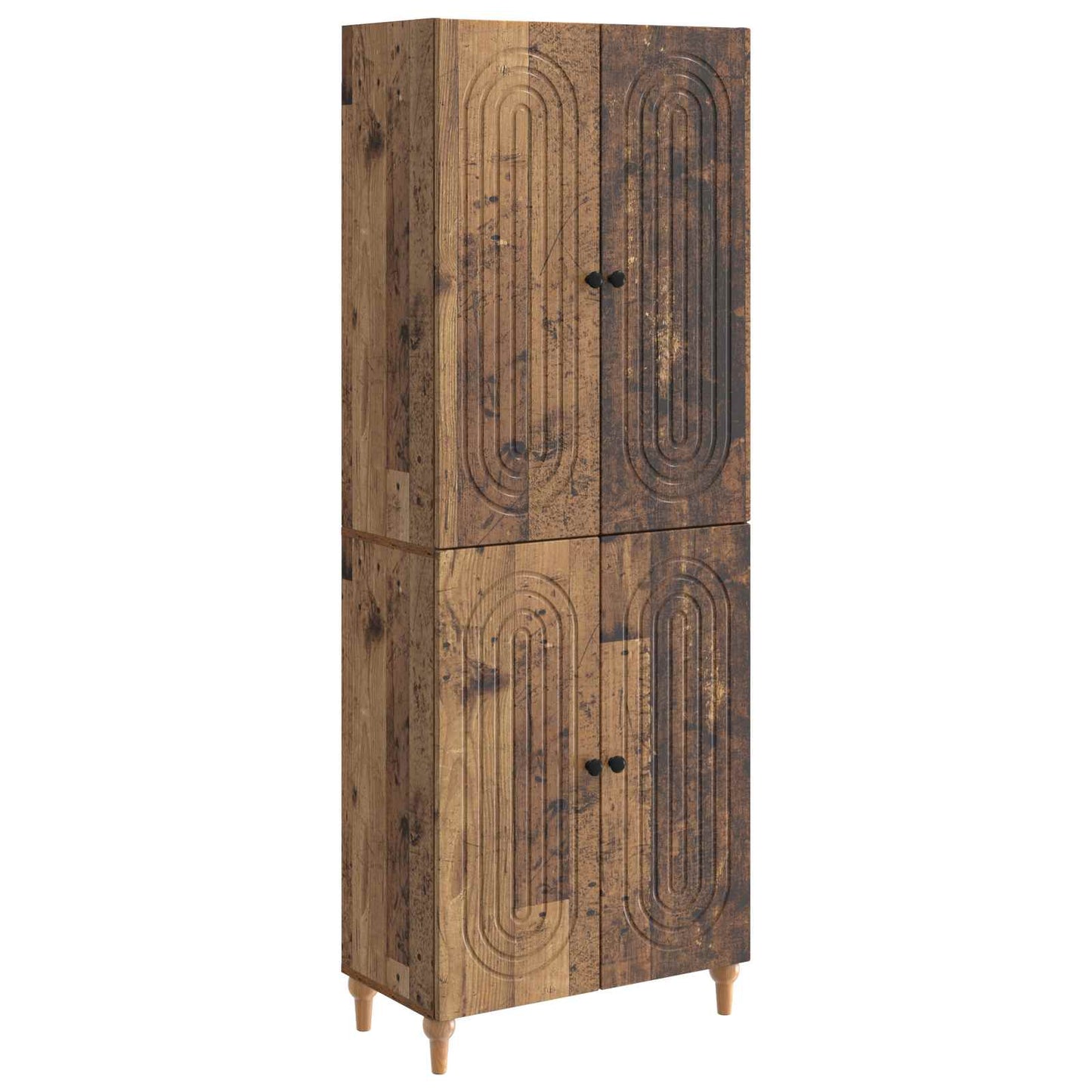 Skapsett 2 pcs 66 x 34,5 x 90 cm Konstruert tre