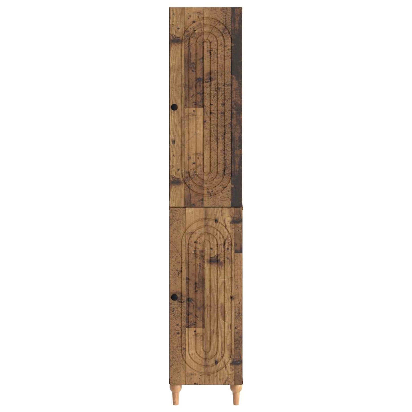 Skapsett 2 pcs Gammelt tre Konstruert tre