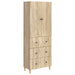 Skapsett 2 pcs 66 x 34,5 x 90 cm Konstruert tre