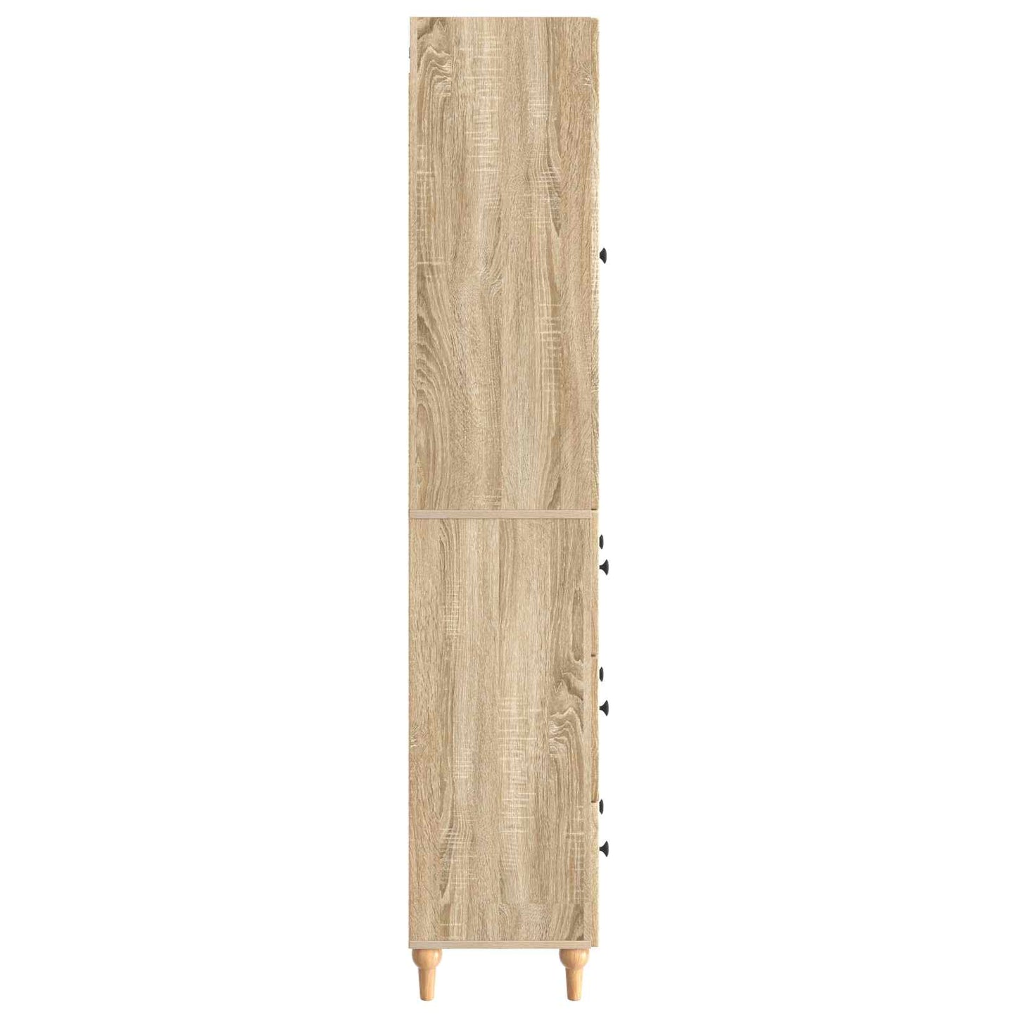 Skapsett 2 pcs 66 x 34,5 x 90 cm Konstruert tre