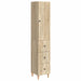 Skapsett 2 pcs 33 x 34,5 x 90 cm Konstruert tre