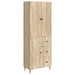 Skapsett 2 pcs 66 x 34,5 x 90 cm Konstruert tre