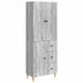 Skapsett 2 pcs 66 x 34,5 x 90 cm Konstruert tre