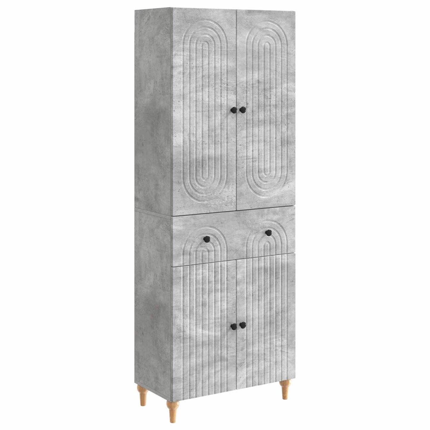 Skapsett 2 pcs 66 x 34,5 x 90 cm Konstruert tre