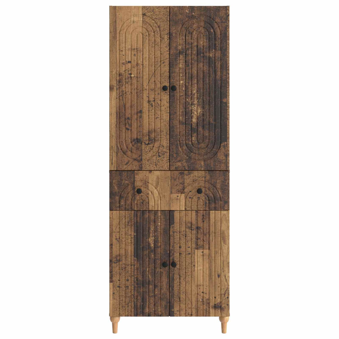 Skapsett 2 pcs 66 x 34,5 x 90 cm Konstruert tre