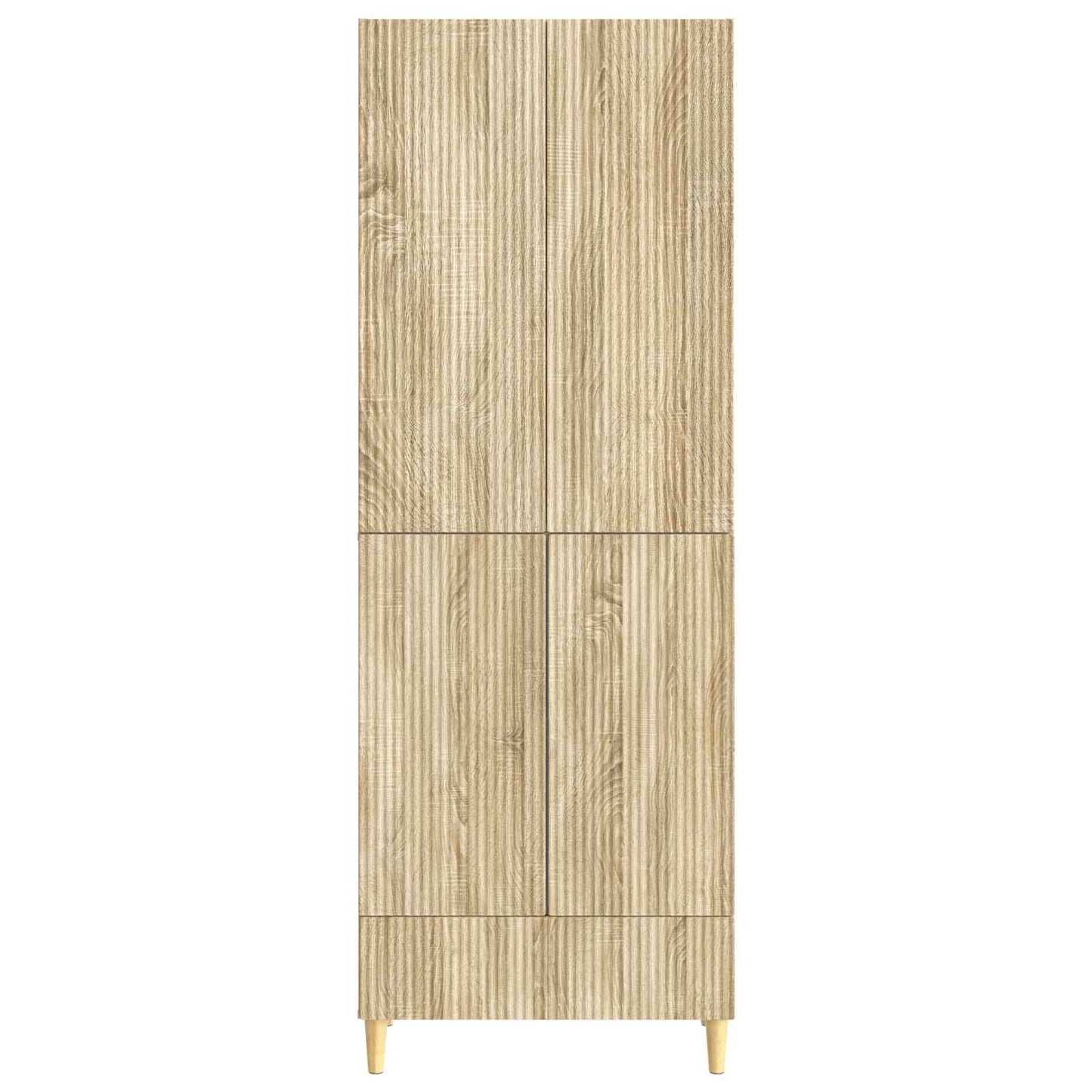 Skapsett 2 pcs 66 x 34,5 x 95 cm Konstruert tre