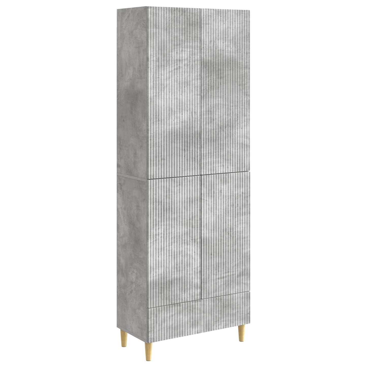 Skapsett 2 pcs 66 x 34,5 x 95 cm Konstruert tre