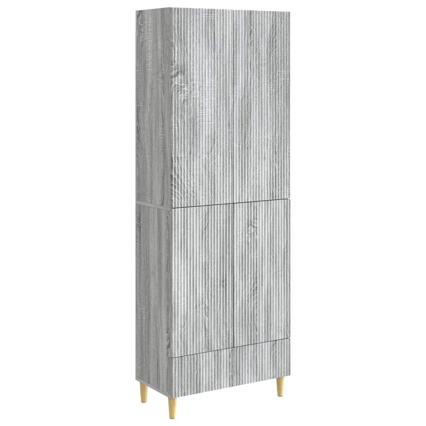 Skapsett 2 pcs 66 x 34,5 x 95 cm Konstruert tre