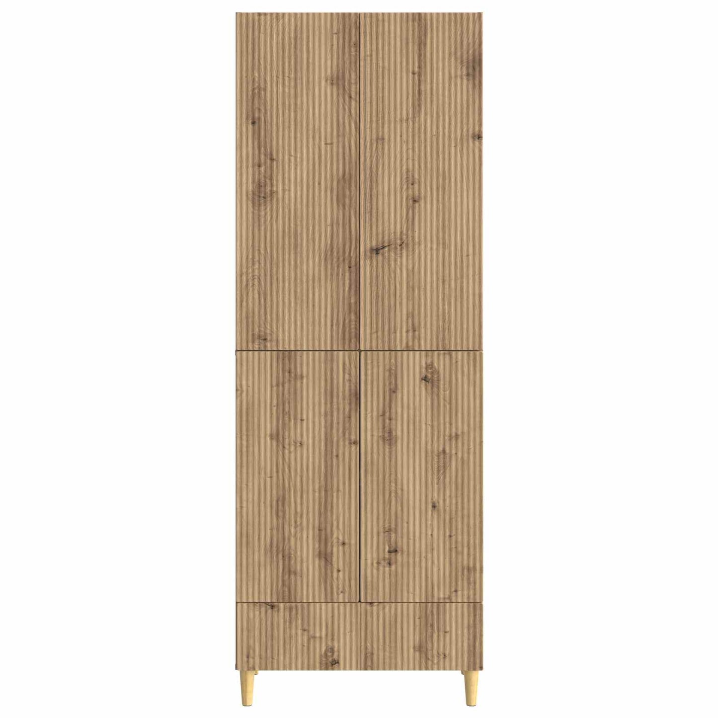 Skapsett 2 pcs Artisan eik 66 x 34,5 x 95 cm Konstruert tre