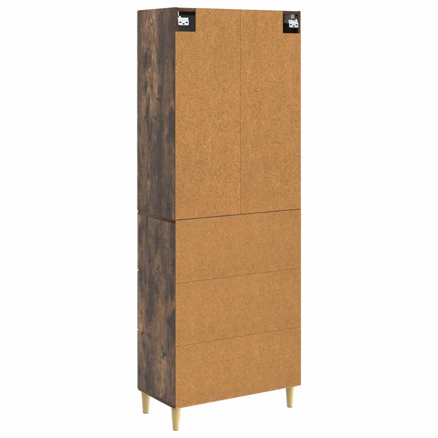 Skapsett 2 pcs 66 x 34,5 x 90 cm Konstruert tre