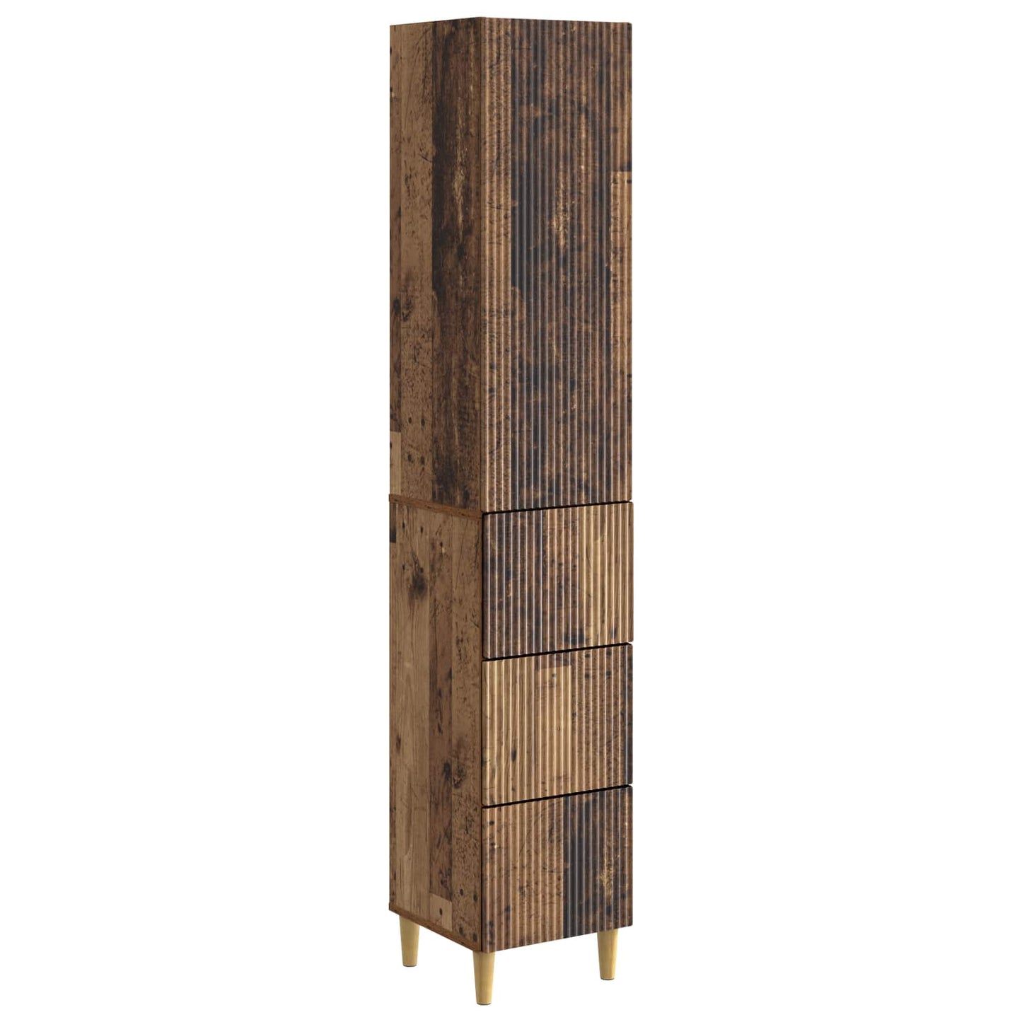 Skapsett 2 pcs 33 x 34,5 x 90 cm Konstruert tre