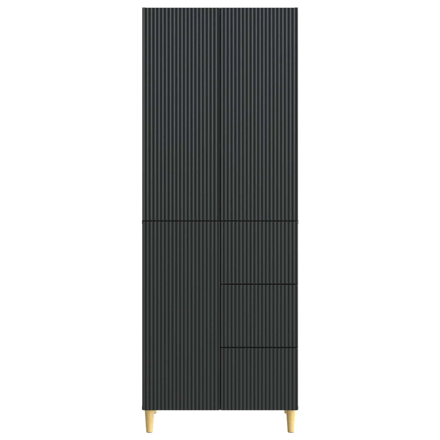 Skapsett 2 pcs 66 x 34,5 x 90 cm Konstruert tre