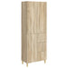 Skapsett 2 pcs 66 x 34,5 x 90 cm Konstruert tre