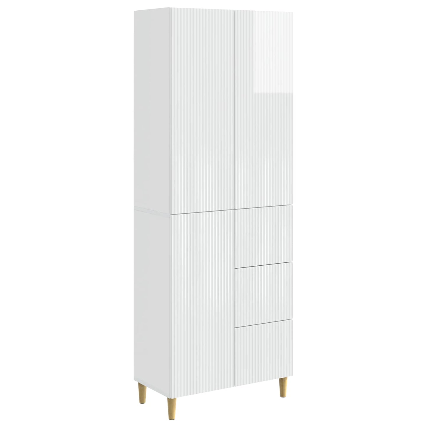 Skapsett 2 pcs 66 x 34,5 x 90 cm Konstruert tre