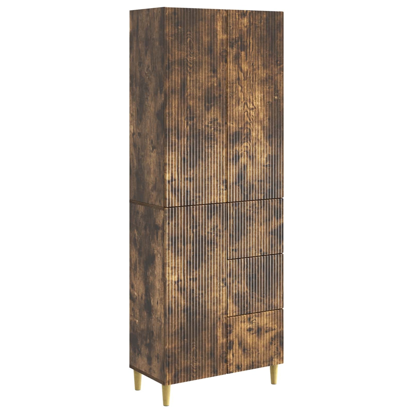 Skapsett 2 pcs 66 x 34,5 x 90 cm Konstruert tre
