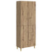 Skapsett 2 pcs 66 x 34,5 x 90 cm Konstruert tre