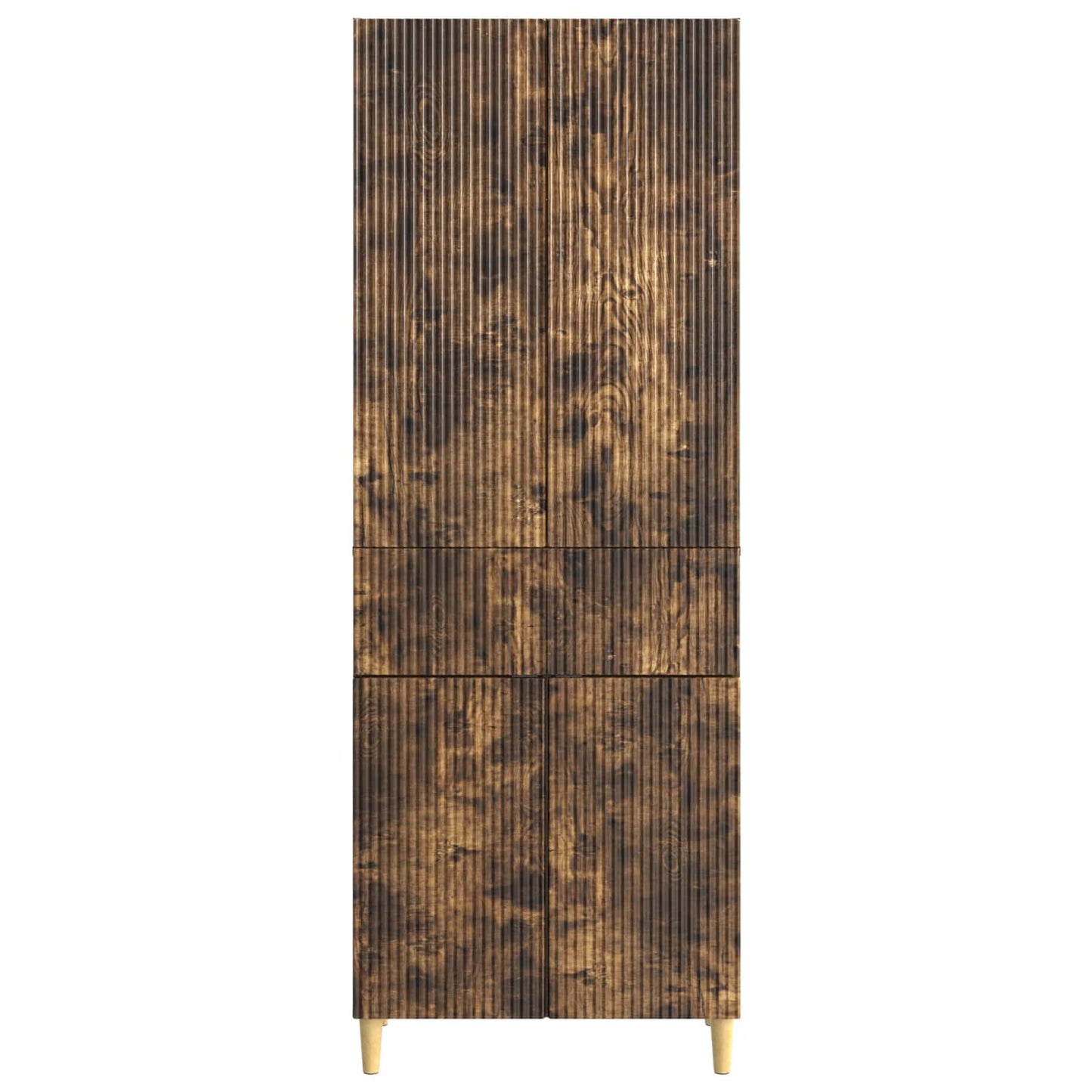 Skapsett 2 pcs 66 x 34,5 x 90 cm Konstruert tre