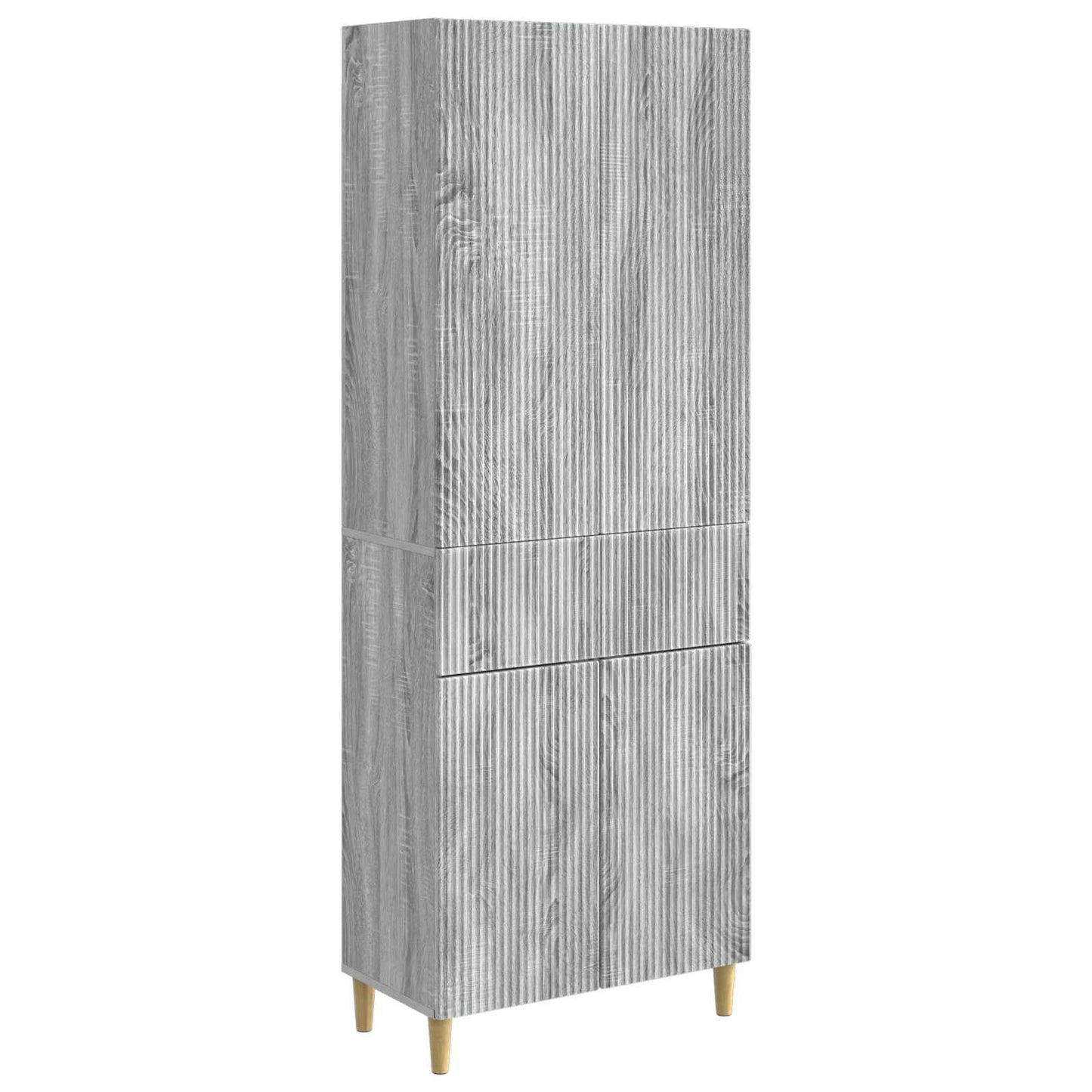 Skapsett 2 pcs 66 x 34,5 x 90 cm Konstruert tre