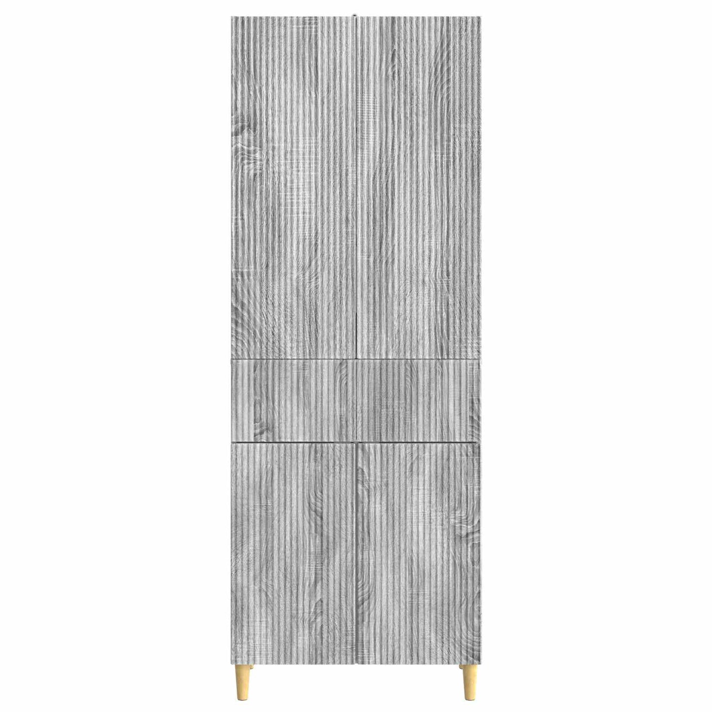 Skapsett 2 pcs 66 x 34,5 x 90 cm Konstruert tre