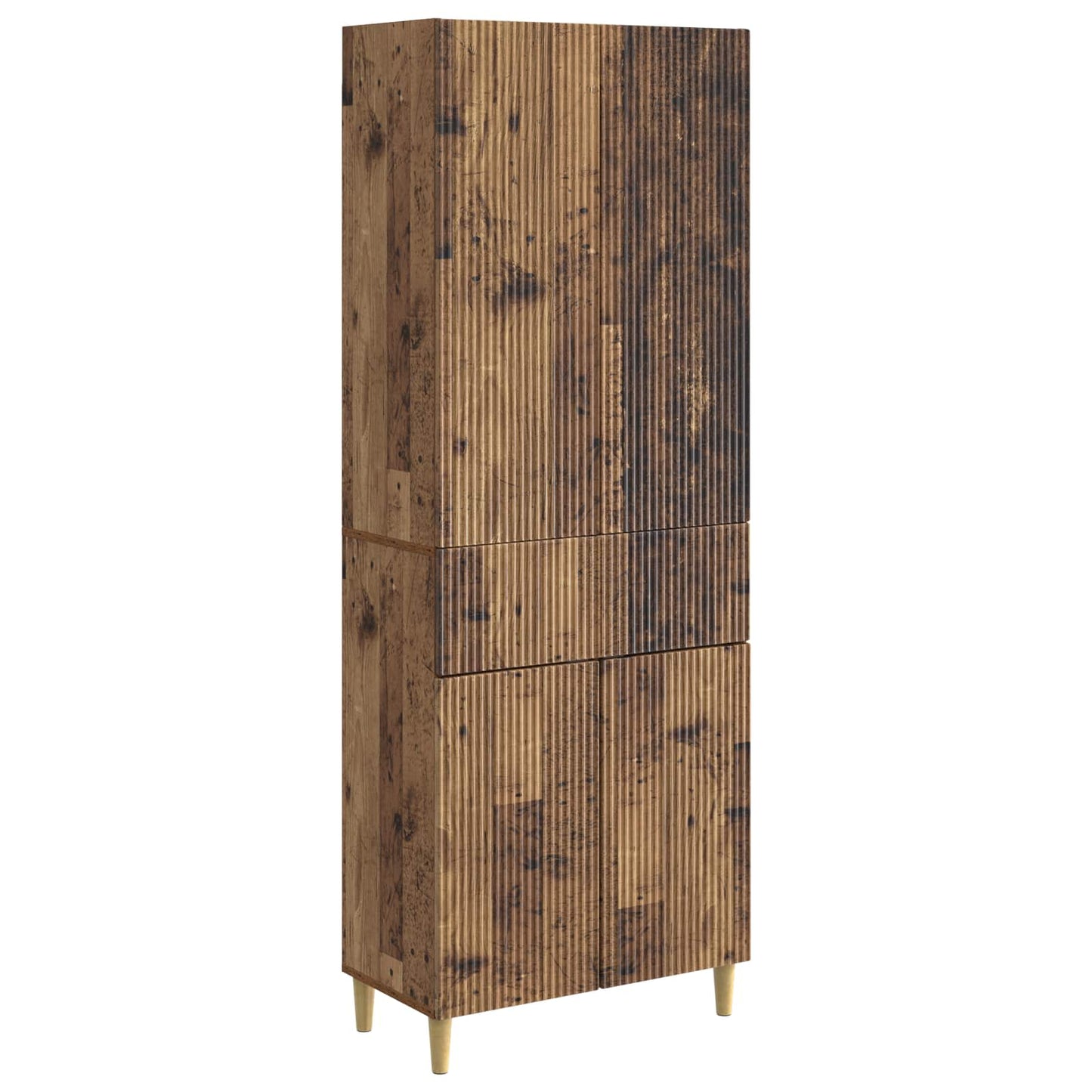 Skapsett 2 pcs 66 x 34,5 x 90 cm Konstruert tre