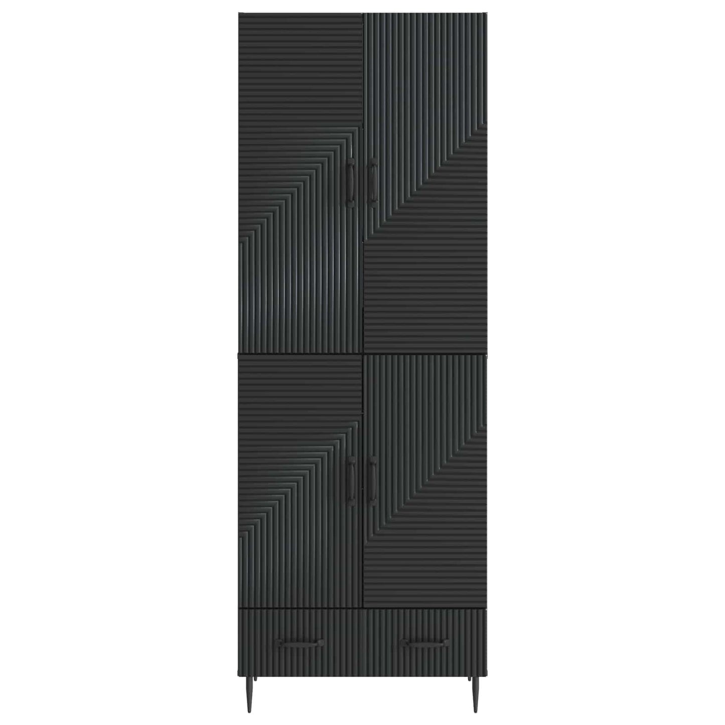 Skapsett 2 pcs 66 x 34,5 x 95 cm Konstruert tre
