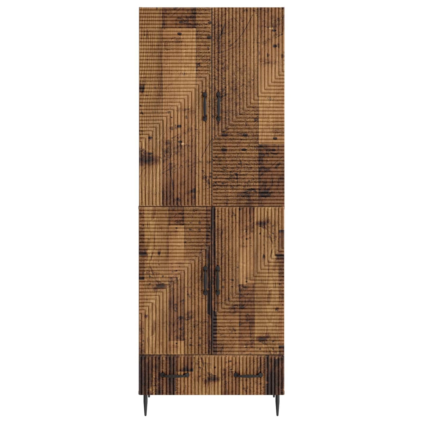 Skapsett 2 pcs 66 x 34,5 x 95 cm Konstruert tre
