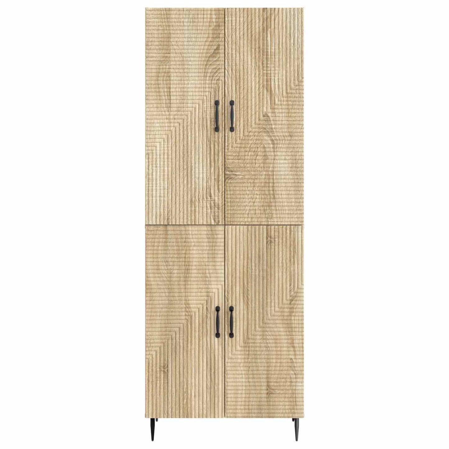 Skapsett 2 pcs 66 x 34,5 x 89,5 cm Konstruert tre