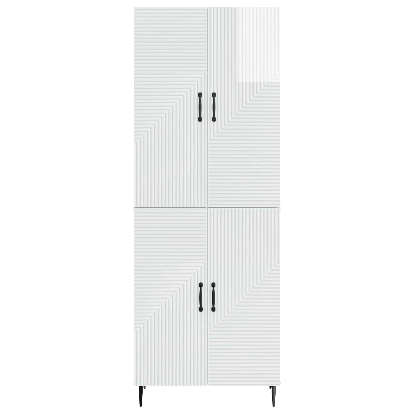 Skapsett 2 pcs 66 x 34,5 x 89,5 cm Konstruert tre
