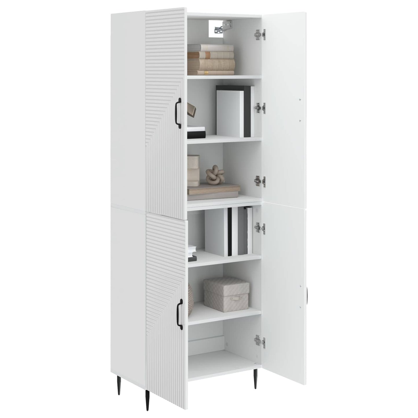 Skapsett 2 pcs 66 x 34,5 x 89,5 cm Konstruert tre