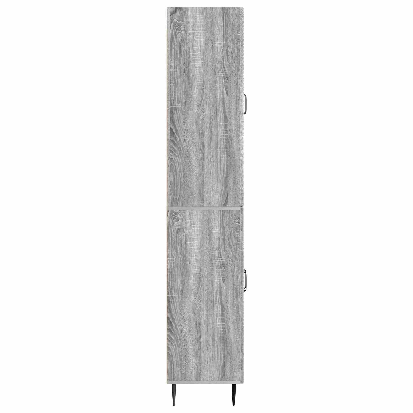 Skapsett 2 pcs Grå Sonoma 66 x 34,5 x 89,5 cm Konstruert tre